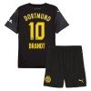 Maillot de Supporter Borussia Dortmund Brandt 10 Extérieur 2024-25 Pour Enfant